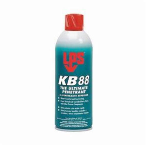 LPS® 02316 KB-88 Ultimate Penetrant, 16 oz Aerosol Can, Liquid Form, Clear/Red, 0.87